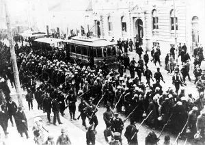 Serbs: Turkish prisoners of war in Belgrade, 1912