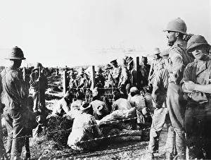 Suvla: Turkish prisoners WWI