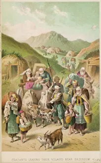 Erzerum: TURKISH REFUGEES