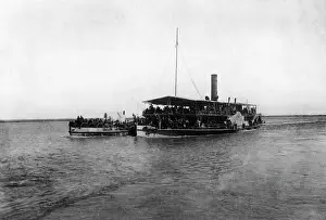Ottomans: Turkish river steamer in the first world war, 1916