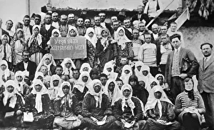 Modernization: Turkish school class, 1929