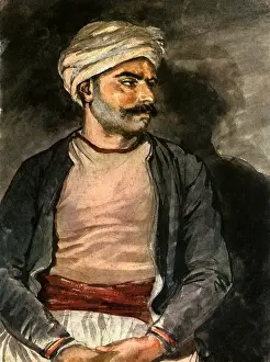 Mustapha: Turkish Servant, by Gericault