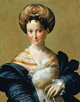 Parmigianino: The Turkish Slave, painting by