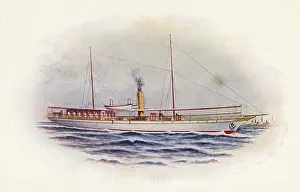 Elswick: Turkish State Barge Seughudlu built for Abdul Hamid II