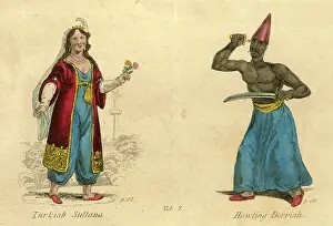 Pointed: Turkish Sultana and Howling Dervish