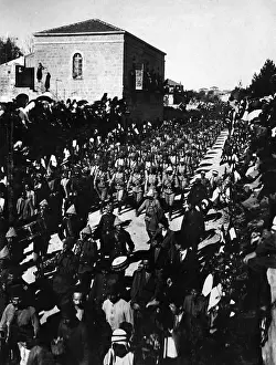 Foray: Turkish troops in Jerusalem during the First World War, 1915