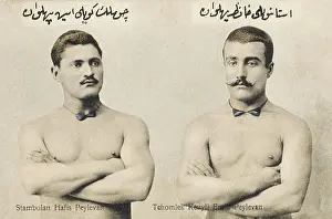 Edirne: Two Turkish Wrestlers