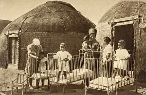 Turkic: Turkmenistan - Delivery of some modern cot beds