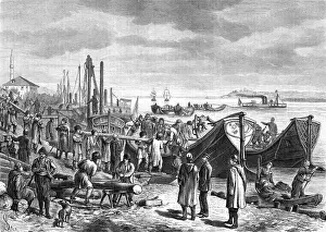 Viaducts: Turks Build Boat Bridge