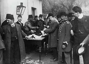 Purchase: Turks buy a fez, 1914