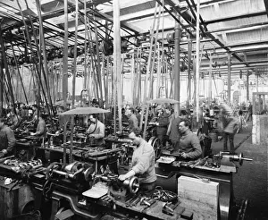 Belts: Turner in a bicycle factory