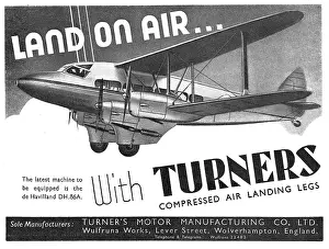 Struts: Turners Compressed Air Lnading Struts - DH86A