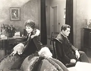 Sulking: Turning their back on each other