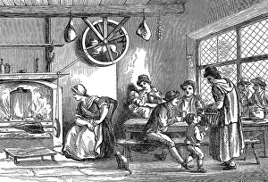 Disappeared: Turnspit dog at work in the inn at Newcastle