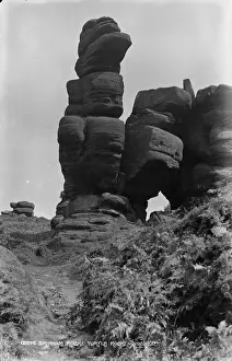 Shapes: Turtle Rocks at Brimham Rocks