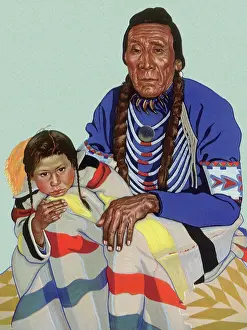 Winold: Turtle and his Son