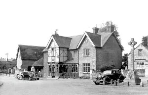 Turvey: Turvey, the Three Cranes Hotel c1950