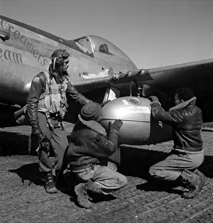 Ramitelli: A Tuskegee fighter pilot and two airmen ?