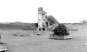 Tutbury: Tutbury, the Castle 1967