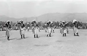 Rwanda: Tutsi dancers, Rwanda 1, Tutsi, Hugh Tracey, Internationa