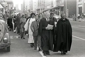 Forefront: Tutu was at the forefront of struggle politics