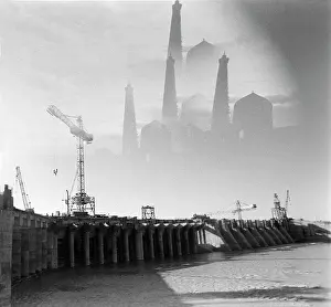 Uzbek: Tuya-Muyun hydropower station, 1980