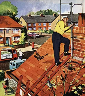 Suburbia: The TV Aerial Man