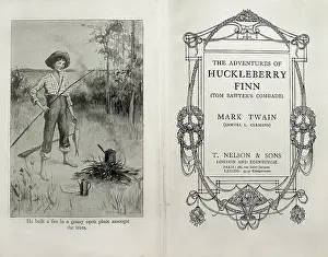 Huckleberry: TWAIN, Samuel Langhorne Clemens, also called Mark (1835-1910