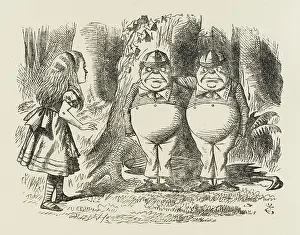 Tweedledee: Tweedledum and Tweedledee, and Alice