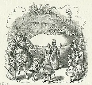 Twelfth: Twelfth Night characters by Alfred Crowquill