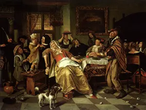 Hostess: Twelfth Night, by Jan Steen