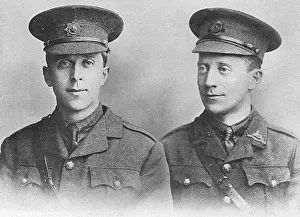 Twin brothers killed on the same day, WW1