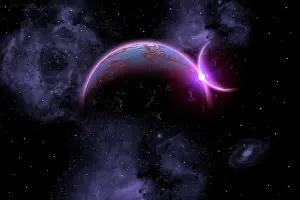 Universe: Twin planets orbiting each other