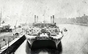 Dover: The Twin Ship Catalia in Dover Harbour