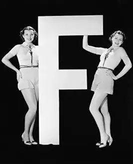 Sameness: Twins with huge letter F