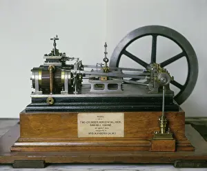 Imeche: Two-cylinder horizontal saw-mill engine