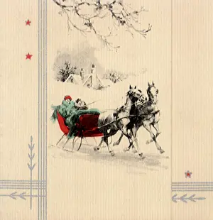 Sledding: Two-Horse Sleigh