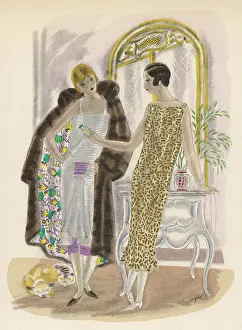 Scalloped: TWO-SIDED COAT 1924
