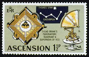 Supernova: Tycho Brahe Postage Stamp