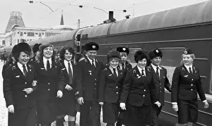 Attendants: Tynda-Moscow express train, 1984