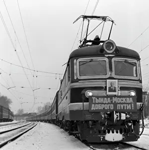 Approaches: Tynda-Moscow express train, 1984