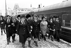Attendants: Tynda-Moscow express train, 1984