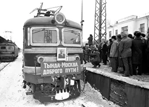 Ovchinnikov: Tynda-Moscow express train, 1984
