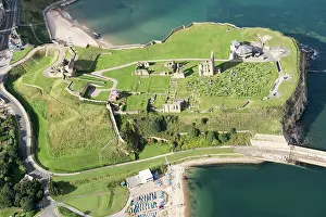 Tyneside: Tynemouth Castle and Priory, North Tyneside, 2017
