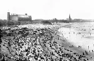 Tynemouth: Tynemouth Long Sands early 1900s