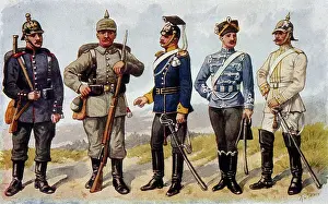 Uhlan: TYPES OF THE GERMAN ARMY