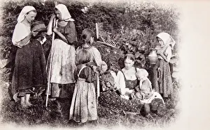 Types de Russie [130]: Russian peasant women