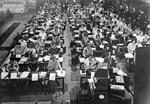 Typing: Typewriter competition, 1926