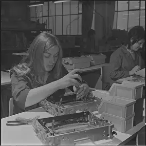 Mechanisms: Typewriter Consul, Marie Kucerova, worker, typewriter