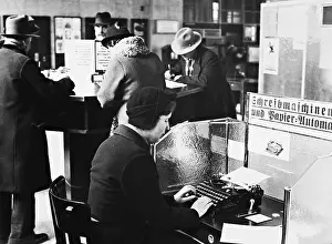 Enables: Typewriters and paper machine, 1936